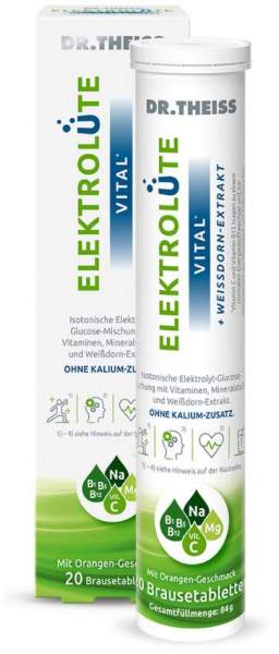 Dr.Theiss Elektrolüte Vital Brausetabletten 20 Stück