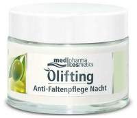 medipharma cosmetics Olivenöl Olifting Anti Faltenpflege Nacht 50 ml Creme