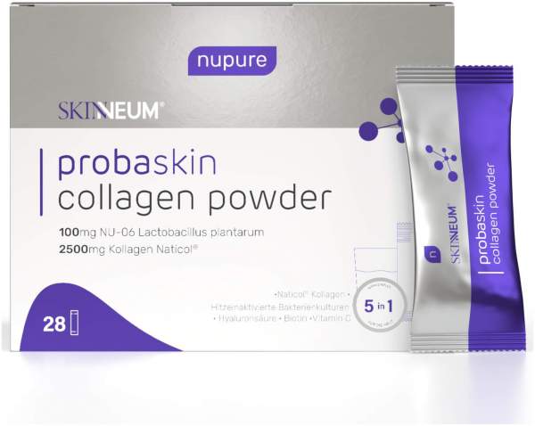 Nupure Probaskin Kollagen Pulver + Bakterienkulturen 28 X 4,5 G