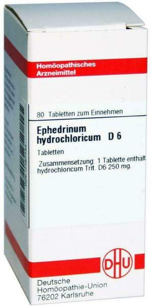 DHU Ephedrinum hydrochloricum D6 Tabletten