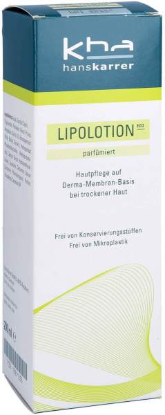 Hans Karrer Lipolotion Eco Parfümiert 200 ml