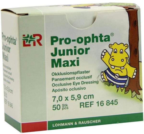 Pro Ophta Junior Maxi 50 Okklusionspflaster