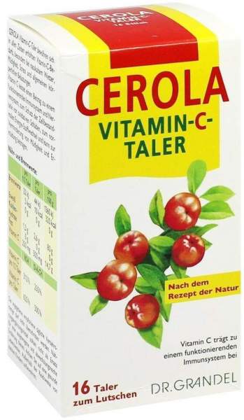 Cerola Vitamin C Taler Grandel 16 Stück