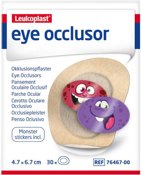 Leukoplast eye occlusor Junior 4,7 cm x 6,7 cm 30