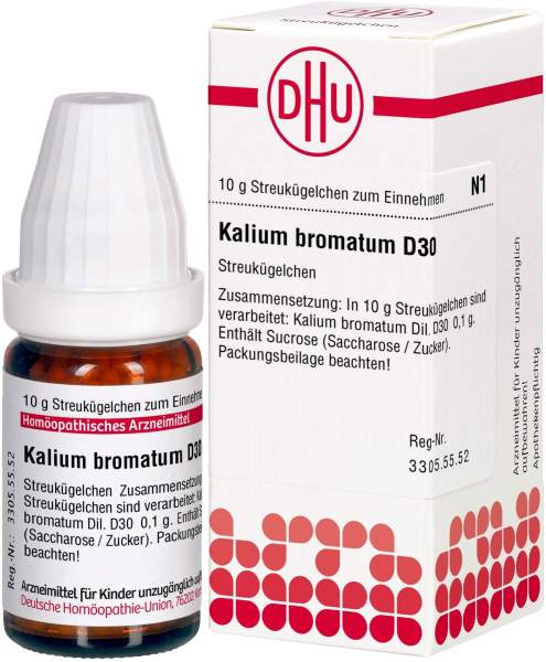 Kalium Bromatum D 30 10 G Globuli