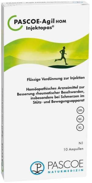 Pascoe Agil Hom Injektopas Ampullen 10 X 2 ml