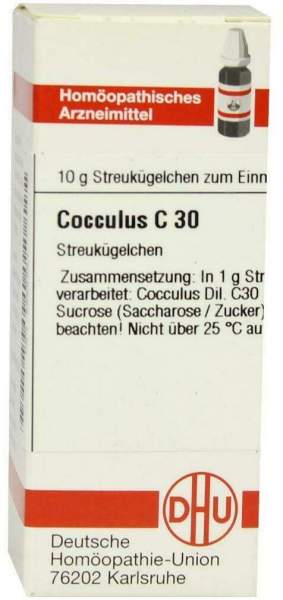 Dhu Cocculus C30 10 G Globuli