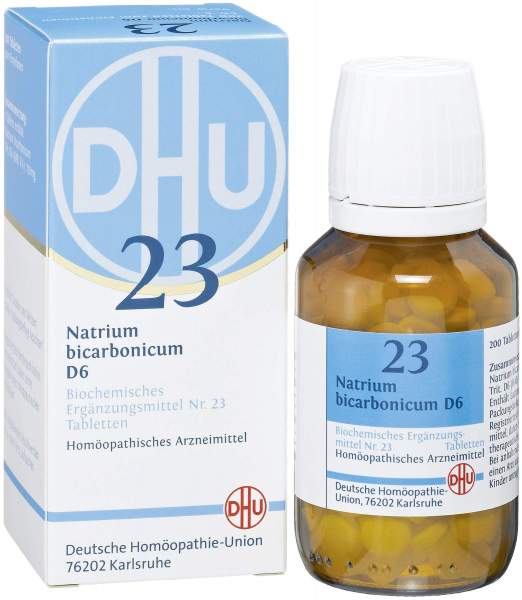 Biochemie Dhu 23 Natrium Bicarbonicum D6 200 Tabletten