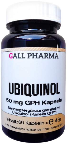 Ubiquinol 50 mg GPH 60 Kapseln