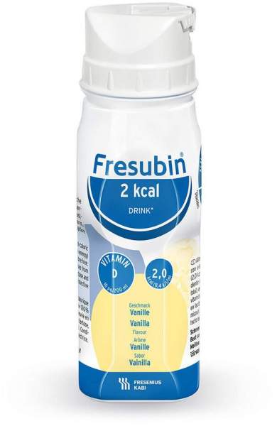 Fresubin 2 Kcal Drink Vanille Trinkflasche 4x200 ml Lösung
