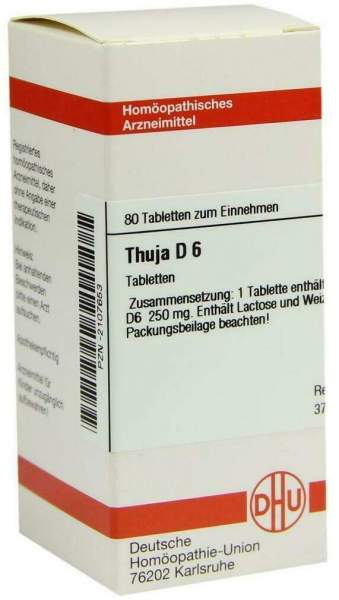 Dhu Thuja D6 80 Tabletten