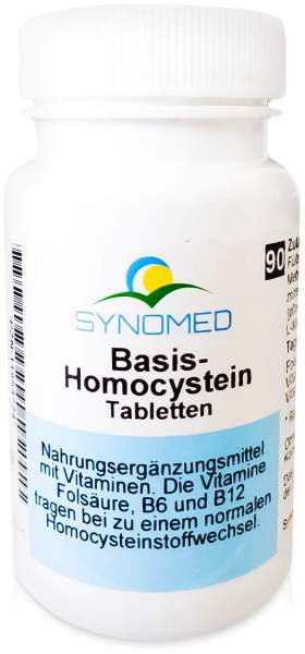 Basis Homocystein Tabletten 90 Tabletten