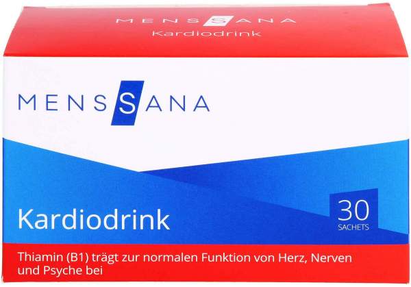 Kardiodrink Menssana Pulver-Sachets 30 Beutel