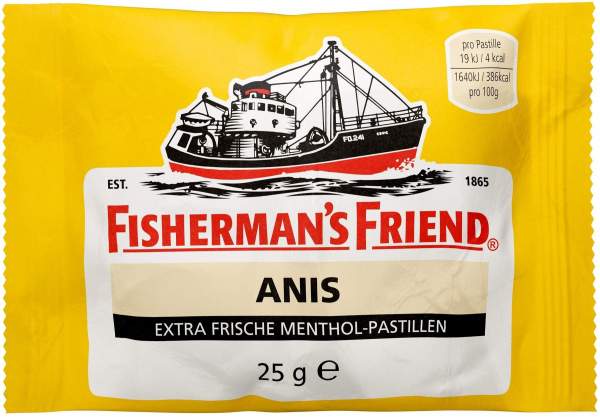 Fishermans Friend Anis Pastillen 25 G