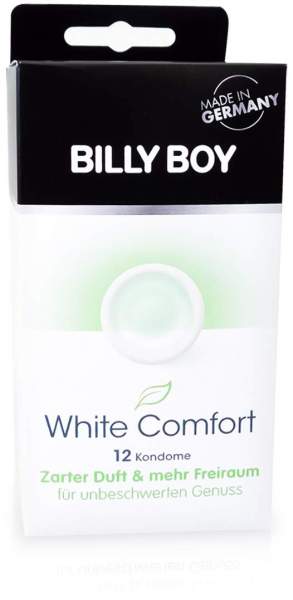 Billy Boy White Comfort 12 Kondome