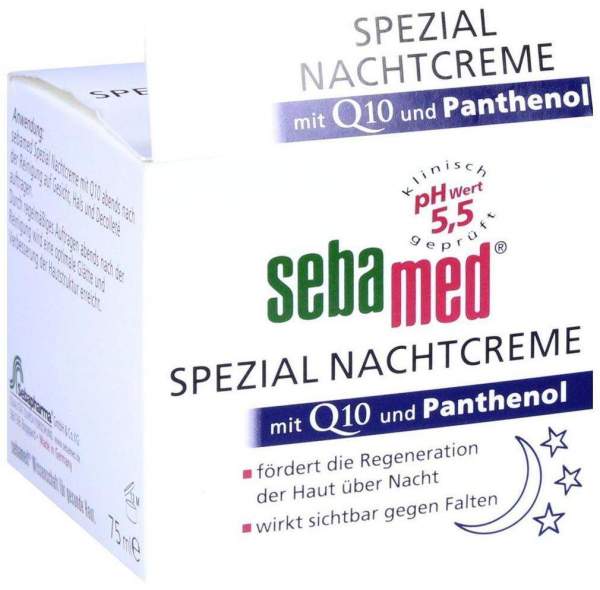 Sebamed Spezial Nachtcreme Q 10 75 ml