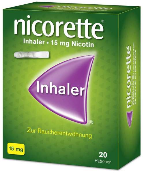 Nicorette Inhaler 15 mg 20 Stück