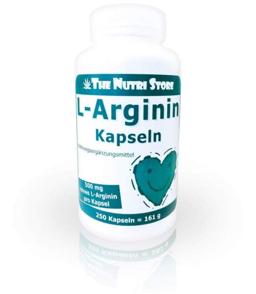 L-Arginin 500 mg Kapseln