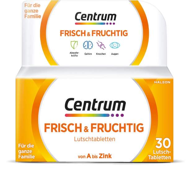 Centrum Frisch &amp; Fruchtig 30 Lutschtabletten