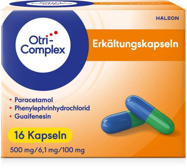 OtriComplex Erkältungskapseln 16 Kapseln