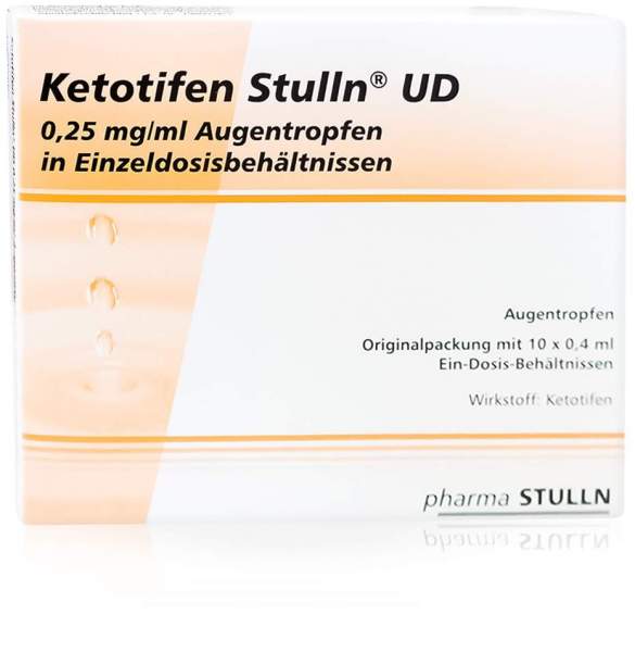 Ketotifen Stulln Ud Augentropfen 10 X 0,4 ml Einzeldosispipetten