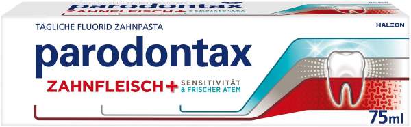 Parodontax Zahnfleisch+ Sensitivität &amp; Frischer Atem Zahnpasta...