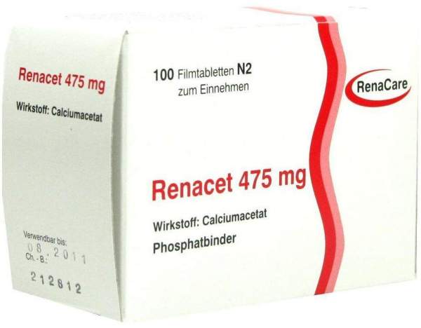 Renacet 475 mg 100 Filmtabletten