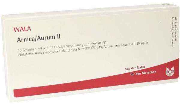 Wala Arnica Aurum II 10 x 1 ml Ampullen