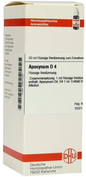 Apocynum D4 Dhu 50 ml Dilution