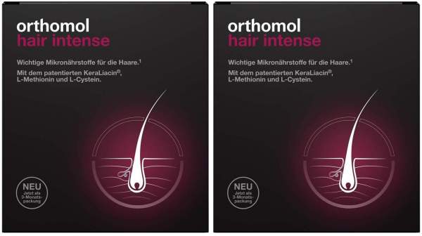 Orthomol Hair Intense 2 x 180 Kapseln