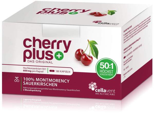 Cherry Plus Montmorency Sauerkirsche 180 Kapseln