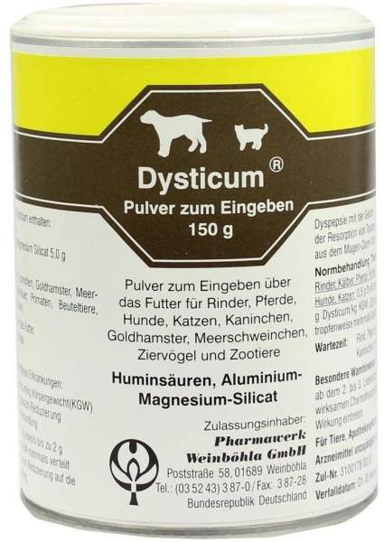 Dysticum vet. 150 G Pulver