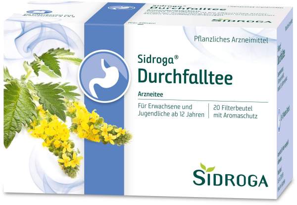 Sidroga Durchfalltee 20 Filterbeutel