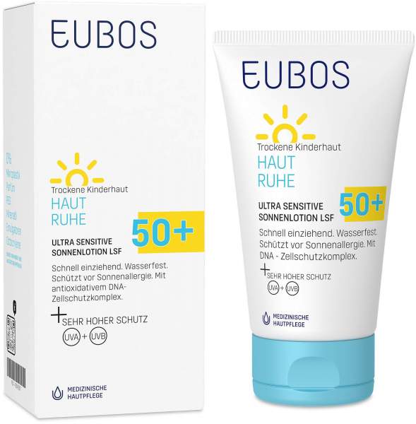 Eubos Haut Ruhe Ultra Sensitiv Sonnenlotion Lsf 50+ 150 ml