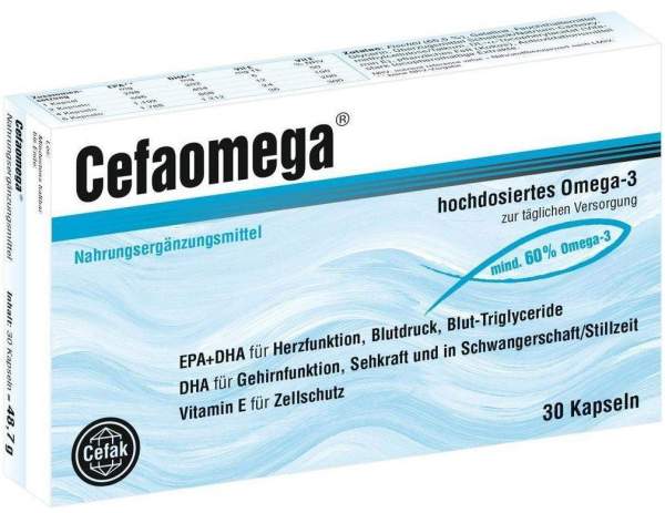 Cefaomega Kapseln 30 Magensaftresistente Kapseln