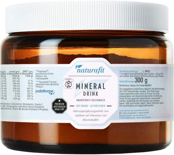 Naturafit Mineraldrink Granulat 300g