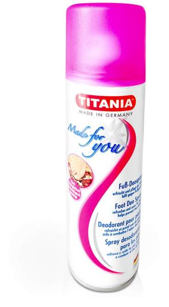 Fußdeo 200 ml Spray Titania