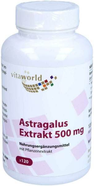 Astragalus Extrakt 500 mg Kapseln 120 Stück