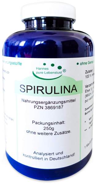Spirulina 250 G Pulver