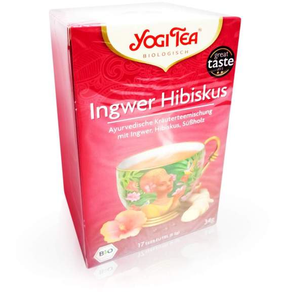 Yogi Tea Ingwer Hibiskus Bio
