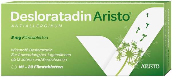 Desloratadin Aristo 5 mg 20 Filmtabletten
