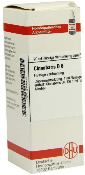 Dhu Cinnabaris D6 Dilution