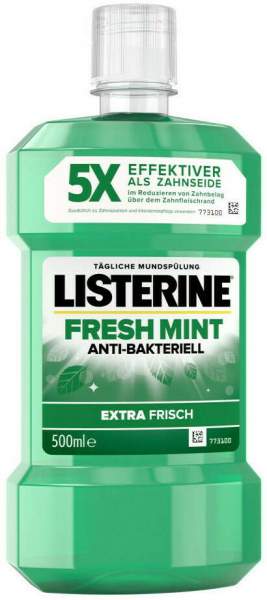 Listerine Fresh Mint Mundspülung 500 ml