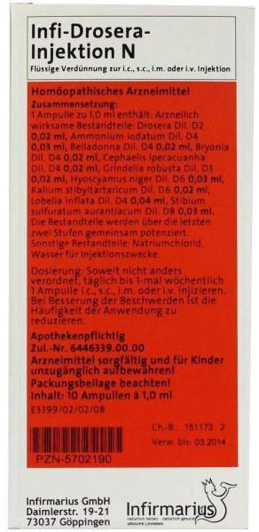 Infi Drosera Injektion N