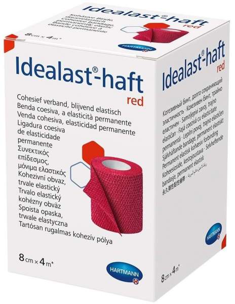 Idealast-Haft Color Binde 8 Cmx4 M Rot