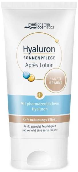 medipharma cosmetics Hyaluron Sonnenpflege Après Lotion sanfte Bräune 150 ml