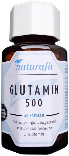 Naturafit Glutamin 500 mg Kapseln 60 Stk