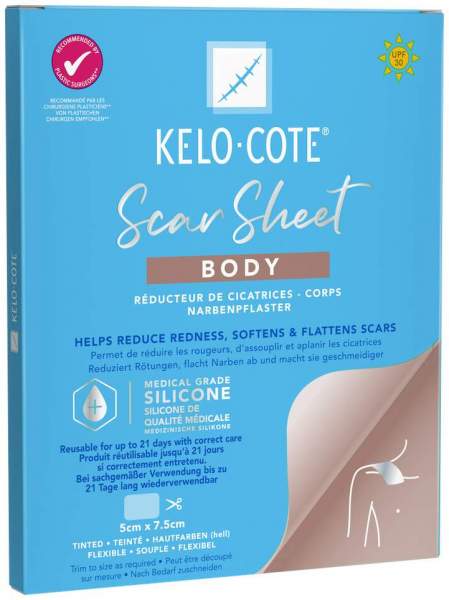 Kelo-Cote Silikon-Narbenpflaster Body 1 Stück