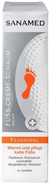 Feueropal Sanamed Fußcremeschaum 150 ml