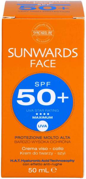 Synchroline Sunwards Face Creme Spf 50+ 50 ml